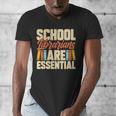 School Librarians Are Essential Library Book Lover Librarian Men's V-Neck T-Shirt School Librarians Are Essential Library Book Lover Librarian Men's V-Neck T-Shirt