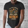 Senior 2026 Final Chapter Retro Book Lover Last First Day Men's V-Neck T-Shirt Senior 2026 Final Chapter Retro Book Lover Last First Day Men's V-Neck T-Shirt