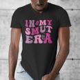 In My Smut Era Groovy Smut Book Reading Spicy Book Romance Men's V-Neck T-Shirt In My Smut Era Groovy Smut Book Reading Spicy Book Romance Men's V-Neck T-Shirt