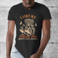 Smut Reader Spicy Book Dark Romance I Like My Fictional Men Men's V-Neck T-Shirt Smut Reader Spicy Book Dark Romance I Like My Fictional Men Men's V-Neck T-Shirt