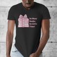So Many Books Little Time Book Lover Teacher Librarian Men's V-Neck T-Shirt