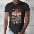Sorry This Is a Date With My Book Valentine Men's V-Neck T-Shirt