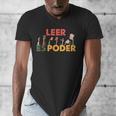 Spanish Reading Book Lover Teacher Maestra Leer Es Poder For Men Women Men's V-Neck T-Shirt