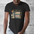 Subtle Book Anti Trump Women Book Loves Retro Men's V-Neck T-Shirt