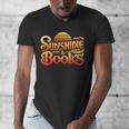 Sunshine & Books For Bookworm Summer Reading Men's V-Neck T-Shirt Sunshine & Books For Bookworm Summer Reading Men's V-Neck T-Shirt