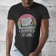 I Survived AP Lang Retro Book Graphic Men's V-Neck T-Shirt I Survived AP Lang Retro Book Graphic Men's V-Neck T-Shirt