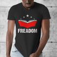 I Survived Reading Banned Books And All I Got Was Smarter Men's V-Neck T-Shirt