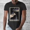 Tarot Cards Guide Book Esoteric Mysticism Clothing The Fool Tarot Card -Adults & Kids Small Short Sleeve Crew Neck Classic Fit Men's V-Neck T-Shirt