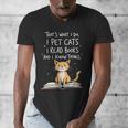 That's What I Do I Pet Cats I Read Books And I Know Things Men's V-Neck T-Shirt That's What I Do I Pet Cats I Read Books And I Know Things Men's V-Neck T-Shirt