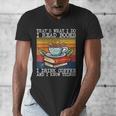 That's What I Do I Read Books Drink Coffee And I Know Things Men's V-Neck T-Shirt
