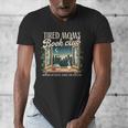 Tired Moms Book-Club Reading Book Lover Literature Bookish Men's V-Neck T-Shirt Tired Moms Book-Club Reading Book Lover Literature Bookish Men's V-Neck T-Shirt