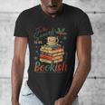 Tis The Season To Be Bookish Christmas Seasons Book Readings Men's V-Neck T-Shirt