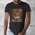 History Month Black Afro Girl Women Book Lovers Flower Men's V-Neck T-Shirt History Month Black Afro Girl Women Book Lovers Flower Men's V-Neck T-Shirt