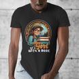 Never Underestimate The Power Of a Girl With a Book Reading Men's V-Neck T-Shirt Never Underestimate The Power Of a Girl With a Book Reading Men's V-Neck T-Shirt