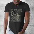 Vintage The Bone Carver Death God Tour Skeleton Spicy Books Men's V-Neck T-Shirt Vintage The Bone Carver Death God Tour Skeleton Spicy Books Men's V-Neck T-Shirt