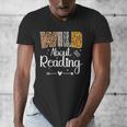 Wild About Reading Book Lover Bookworm Library Day Men's V-Neck T-Shirt Wild About Reading Book Lover Bookworm Library Day Men's V-Neck T-Shirt