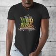 Wild About Reading Books Lovers Novelty Bookworm Library Day Men's V-Neck T-Shirt Wild About Reading Books Lovers Novelty Bookworm Library Day Men's V-Neck T-Shirt