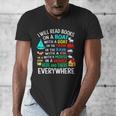 I Will Read Books On A Boat & Everywhere Men's V-Neck T-Shirt