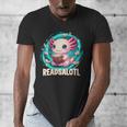 Women's Readsolotl Kawaii Axolotl Reading Book Lover Men's V-Neck T-Shirt Women's Readsolotl Kawaii Axolotl Reading Book Lover Men's V-Neck T-Shirt