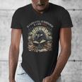 In A World Full Of Bookworms Be A Book Raven Reader Reading Men's V-Neck T-Shirt