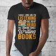 Writer Book Published Author Writers Men Women Men's V-Neck T-Shirt