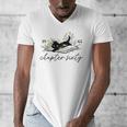 1965 Chapter Sixty Book Cat Lover 60th Birthday For Men Women Men's V-Neck T-Shirt 1965 Chapter Sixty Book Cat Lover 60th Birthday For Men Women Men's V-Neck T-Shirt