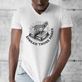 2 SIDES I Look Better Bent Over A Book Saying Quote Men's V-Neck T-Shirt