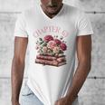 63rd Birthday Chapter 63 Birthday Shirt Women Book Lover Premium Men's V-Neck T-Shirt