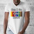 Adult Coloring Book Can I Go Color Now Women Men Adults Premium Tri-Blend Men's V-Neck T-Shirt Adult Coloring Book Can I Go Color Now Women Men Adults Premium Tri-Blend Men's V-Neck T-Shirt