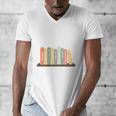 Applied Behavior Analysis Book Wildflower ABA RBT Therapist Men's V-Neck T-Shirt Applied Behavior Analysis Book Wildflower ABA RBT Therapist Men's V-Neck T-Shirt