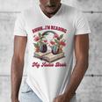 Audiobook Lover Bookish Shhh I'm Listening My Audio Book Men's V-Neck T-Shirt