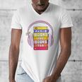 Audiobooks Are Books Too – Bookworm Nerd Reading Geek Men's V-Neck T-Shirt