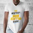Best Book Editor Job Occupation Premium Tri-Blend Men's V-Neck T-Shirt Best Book Editor Job Occupation Premium Tri-Blend Men's V-Neck T-Shirt