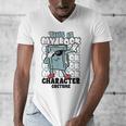 This Is My Book Character Costume Reading Book Lover Men's V-Neck T-Shirt This Is My Book Character Costume Reading Book Lover Men's V-Neck T-Shirt