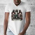 Book Dragon Yes I Really Do Need All These Books Men's V-Neck T-Shirt Book Dragon Yes I Really Do Need All These Books Men's V-Neck T-Shirt
