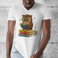 Book Lover Owl Reading Bookish Library Read Books Be Kind Men's V-Neck T-Shirt Book Lover Owl Reading Bookish Library Read Books Be Kind Men's V-Neck T-Shirt