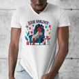 Book Lover Graphic Tee Book Hangover Premium Tri-Blend Men's V-Neck T-Shirt