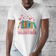 All Booked For Valentines Book Lover Valentine's Day Men's V-Neck T-Shirt All Booked For Valentines Book Lover Valentine's Day Men's V-Neck T-Shirt