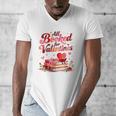 All Booked For Valentines Cute Book Lover Quote Men's V-Neck T-Shirt All Booked For Valentines Cute Book Lover Quote Men's V-Neck T-Shirt