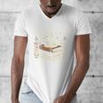 Books Coffee And Quiet Places Literature Men's V-Neck T-Shirt