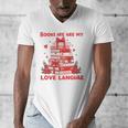 Books Are My Love Language Valentine Book Reading Teacher Men's V-Neck T-Shirt Books Are My Love Language Valentine Book Reading Teacher Men's V-Neck T-Shirt