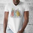 Books Wildflowers There Is No Such Thing As Too Many Books Men's V-Neck T-Shirt