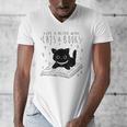 Cat Book For Women Life Is Better With Cats And Books Men's V-Neck T-Shirt
