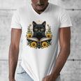 Cat For Women Book Lover Cute Cat And Book Men's V-Neck T-Shirt Cat For Women Book Lover Cute Cat And Book Men's V-Neck T-Shirt