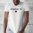 Chapter 16 Book Lovers Readers & Authors 16th Birthday Men's V-Neck T-Shirt Chapter 16 Book Lovers Readers & Authors 16th Birthday Men's V-Neck T-Shirt