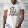 Chapter 24 A Literary Milestone 24th Birthday Book Lovers Men's V-Neck T-Shirt