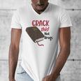 Christian Quote Holy Bible Crack This Book Not Drugs Men's V-Neck T-Shirt