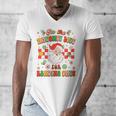 Christmas Smut Book On The Naughty List For Reading Smut Men's V-Neck T-Shirt Christmas Smut Book On The Naughty List For Reading Smut Men's V-Neck T-Shirt