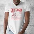 Clifford The Big Red Dog Reading Club Est 1988 Kids Books Men's V-Neck T-Shirt