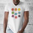 Color Our World Book Lover Reading Bookworm Reader Men's V-Neck T-Shirt
